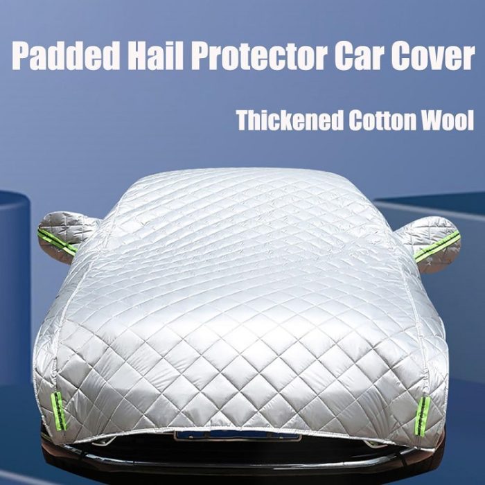 Hail Protector Car Cover for Sedan/SUV/MPV Padded Snowproof Waterproof Windproof Sun UV Protection