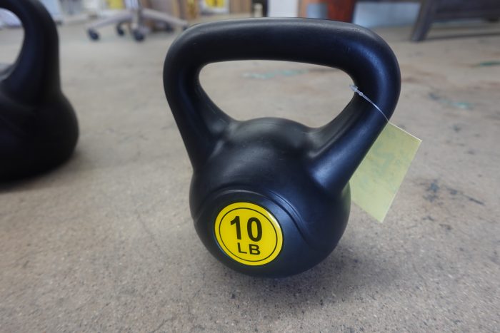 3 Pc BalanceFrom Wide Grip Kettlebell Weight Set 10lb, 15lb, 20lb - Image 3