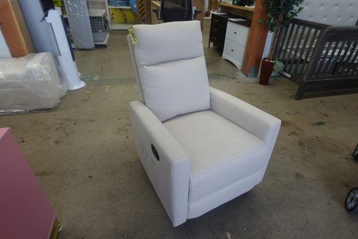 Gianna Nursery Swivel Rocking Glider Recliner Chair with Footrest - Image 2