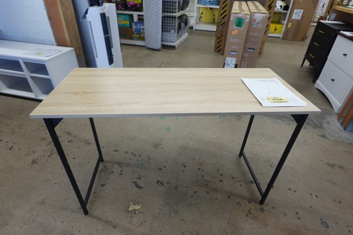 47" Lacoo Small Modern Computer / Office Desk in Oak - Image 3