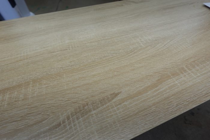 47" Lacoo Small Modern Computer / Office Desk in Oak - Image 4