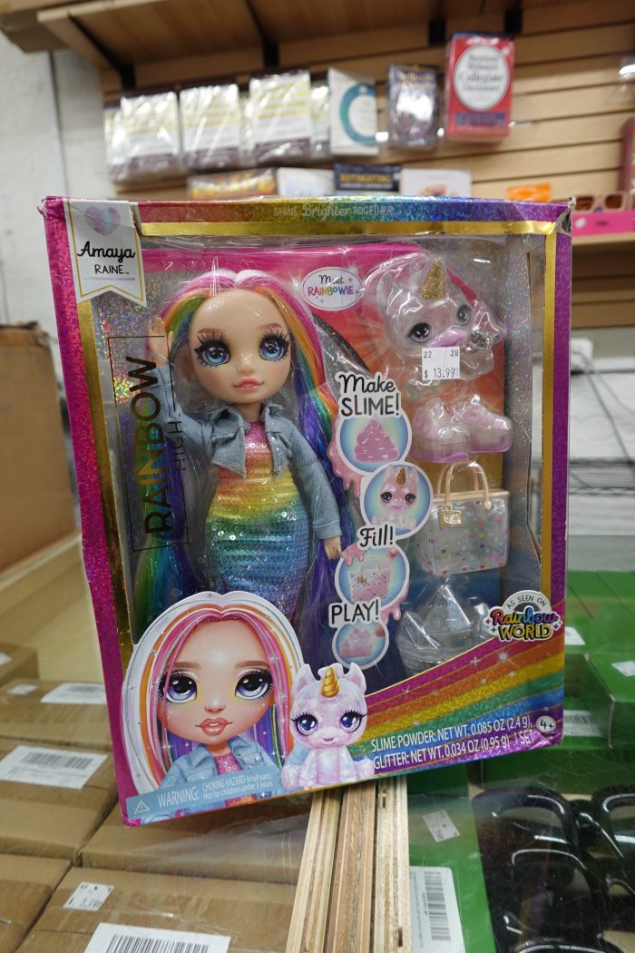 Rainbow High Amaya Poseable Fashion Toy Doll with Slime Kit and Pet - Image 2