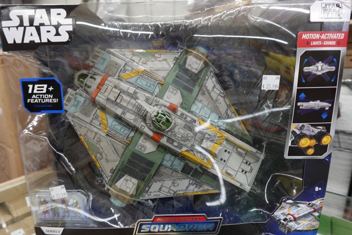 15" Star Wars Micro Galaxy Ghost Vehicle with Mini Action Figures - Image 3