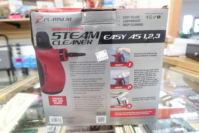 Platinum Series 1200W Deep Cleaning Pressurized Handheld Steamer Tool - Image 3