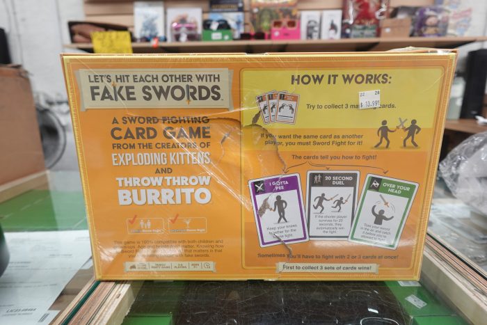 Lets Hit Each Other with Fake Swords by Exploding Kittens Fighting Card Game - Image 3