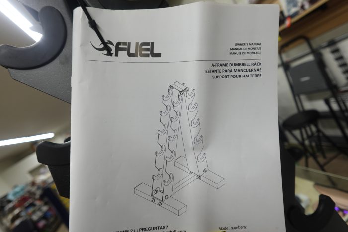 A-Frame Fuel Pureformance by CAP Dumbbell Weight Rack - Image 9