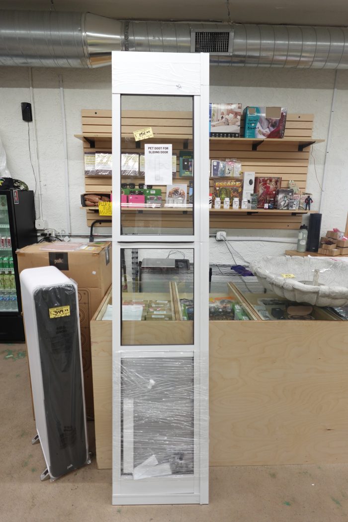 XLarge Openable Pet Door for Sliding Glass Doors - 91 7/16" to 96" H - Dog Door 13.4” x 23.7” - Image 2