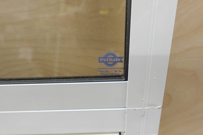 Large PetSafe Adjustable Height 91 7/16" to 96" Doggy Door for Sliding Glass Door - Image 5
