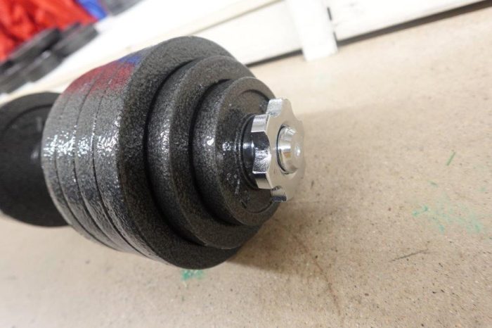 CAP Barbell 52.5 lb Single Adjustable Dumbbell Weight Plate Set - Image 5