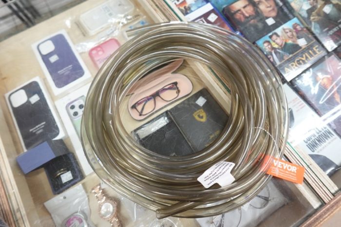 KFFKFF Fish Tank Gravel Vacuum, 30ft PVC Hose With Brass Connectors - Image 4