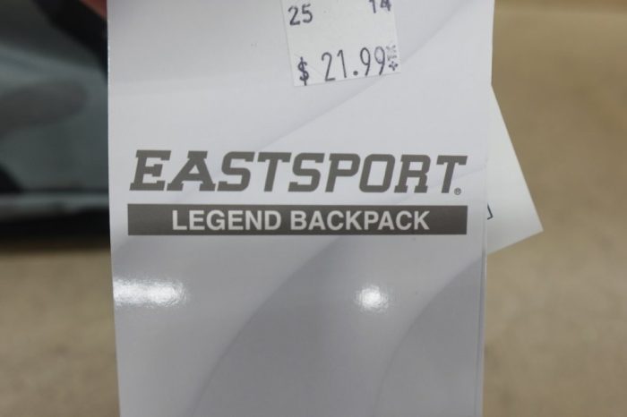 Eastsport Unisex Legend Laptop Backpack in Color Midnight Camouflage - Image 9