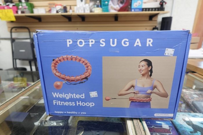 Popsugar Weighted Fitness Hoop Adjustable One Hoop and Weight Attachment - Image 2