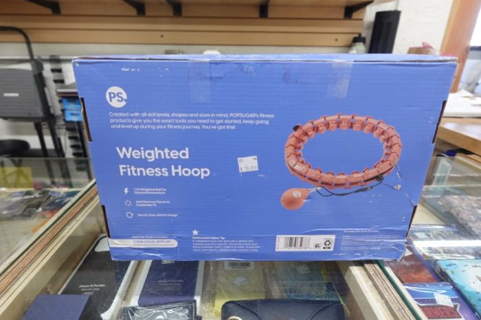 Popsugar Weighted Fitness Hoop Adjustable One Hoop and Weight Attachment - Image 3