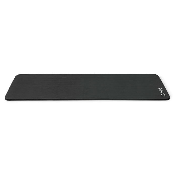 CAP High Density 1" Thick Exercise Mat with Carry Strap in Black