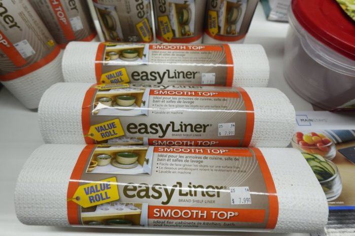 EasyLiner Smooth Top Shelf Liner in White - 12 in. x 20 ft. Roll - Image 3