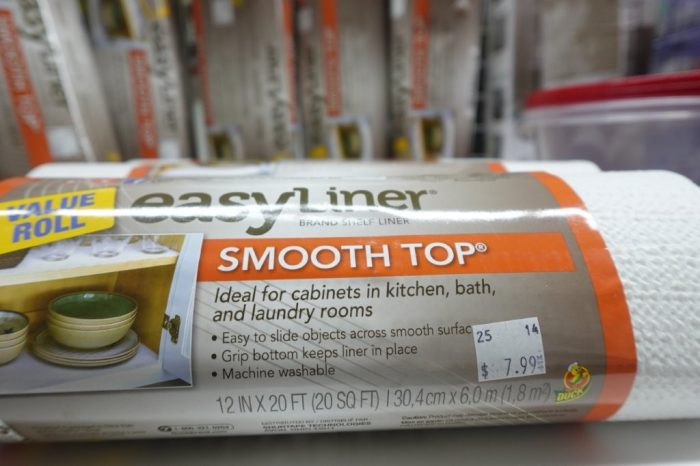 EasyLiner Smooth Top Shelf Liner in White - 12 in. x 20 ft. Roll - Image 4