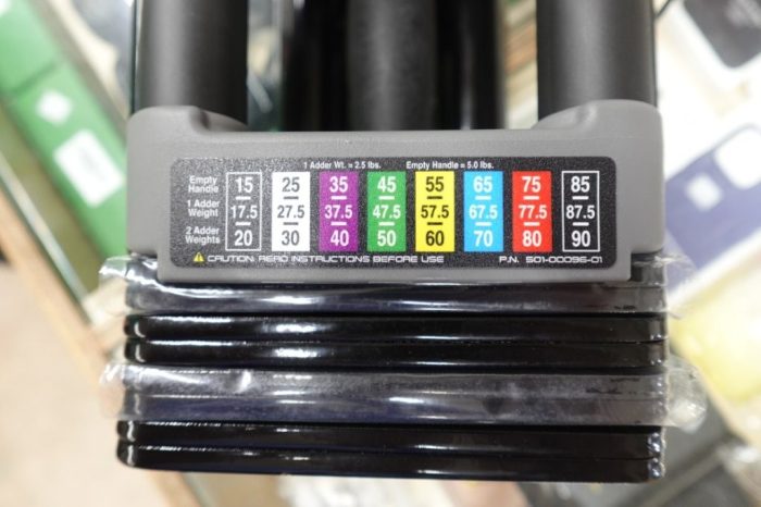 PowerBlock Elite EXP 5-50 lb. Stage 1 Adjustable Dumbbells - Single Dumbbell - Image 5