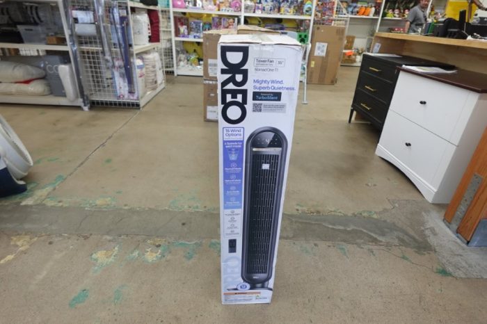 Dreo Tower Fan for Home 36" Standing Floor Fan with Remote 90° Oscillating Fan - Image 2
