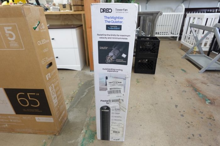 Dreo Tower Fan for Home 36" Standing Floor Fan with Remote 90° Oscillating Fan - Image 3