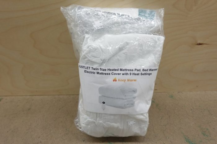 JUSTLET Twin Size Heated Mattress Pad Bed Warmer Electric Mattress Cover - Image 3
