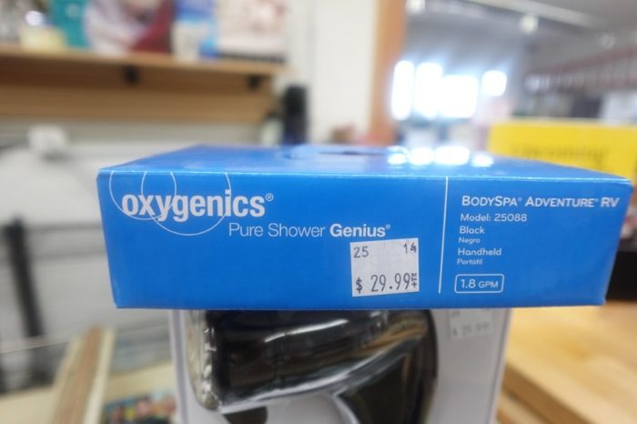 Oxygenics BodySpa Adventure RV 3-Setting Black Handheld Shower Head - Image 7