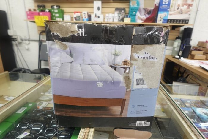 Allswell Washable Gel Memory Foam Chill Comfort Mattress Pad Size Full - Image 5