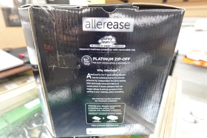 AllerEase Platinum Mattress Cover Protector Queen - ZipOff Top and Waterproof - Image 5