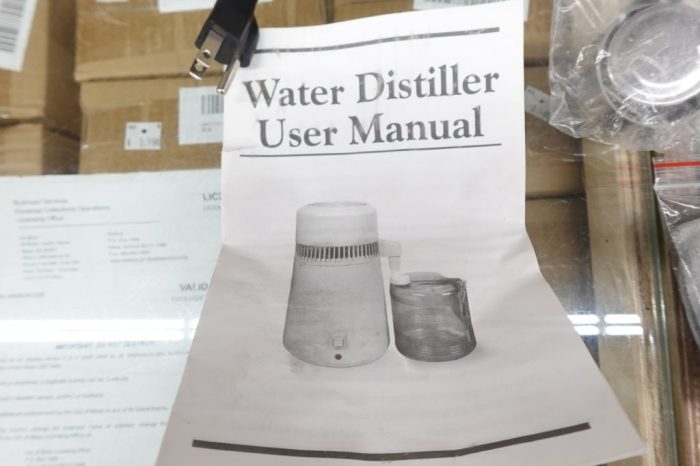 4L Distilled Water Maker Stainless Steel Purifier Countertop Pure Water Cleaner - Image 9