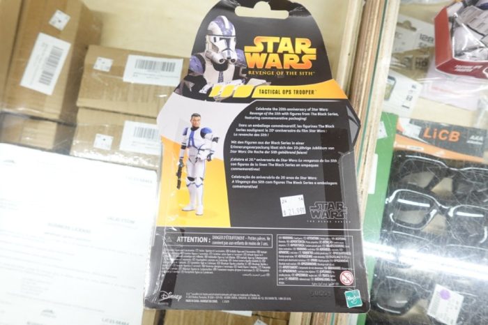 Star Wars The Black Series Tactical Ops Trooper Revenge of the Sith Action Figure 6” - Image 3