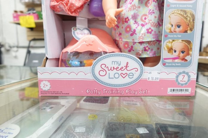My Sweet Love Potty Training Learning Doll and Play Pretend Set - 7 Pieces - Image 5