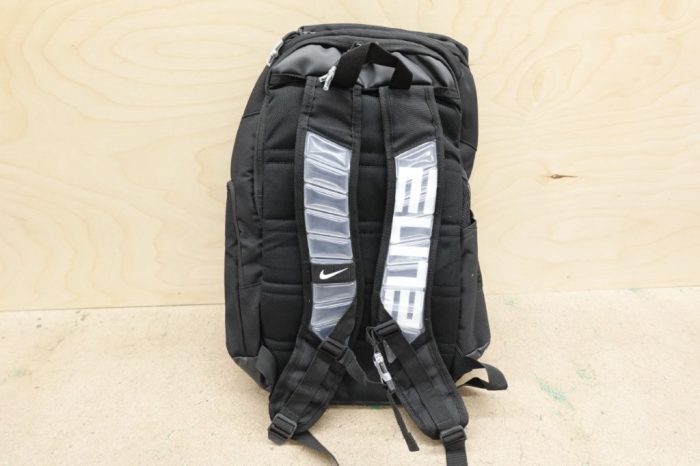 Nike Men's Hoops Elite Sports Backpack in Black Anthracite and Metallic Silver - Image 6