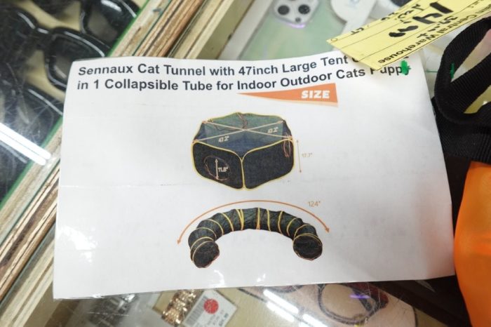 Sennaux Pet Tunnel with Large Tent Combo 2 in 1 Collapsible Tube Animal Toy - Image 3