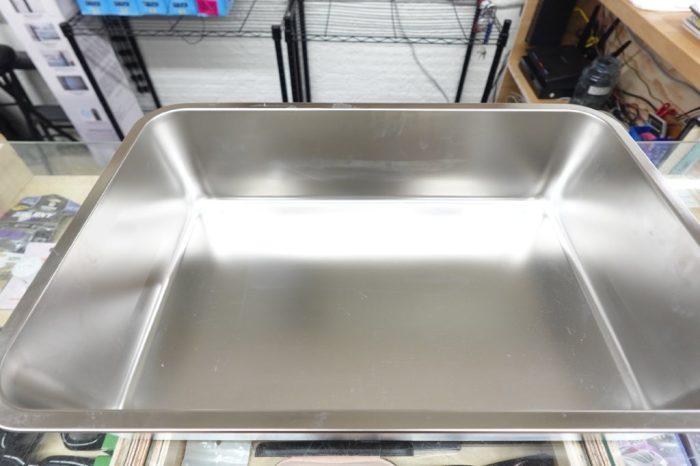 Stainless Steel Cat Litter Box Metal Pan Strong Odor Control Easy to Clean - Image 3