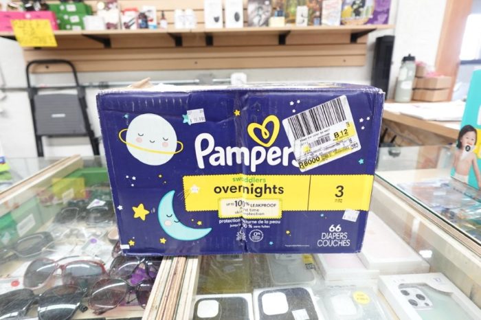 Size 3 Pampers Swaddlers Overnight Baby Diapers Skin Protection 66 Count - Image 2