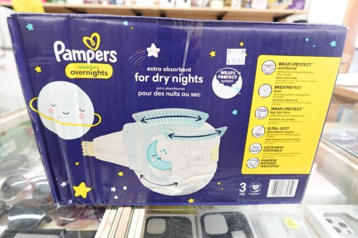 Size 3 Pampers Swaddlers Overnight Baby Diapers Skin Protection 66 Count - Image 5