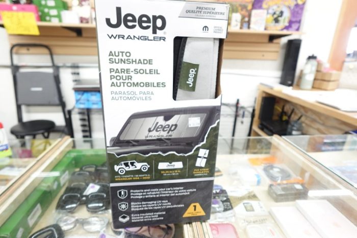 Jeep Plasticolor Wrangler Custom-Fit Auto Sunshade For Car Sun Protection - Image 2