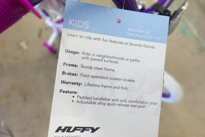 Huffy Bike 16in Little Girls Kids Sea Star Bicycle Fits Riders 3'5" - 4'0 - Purple - Image 10