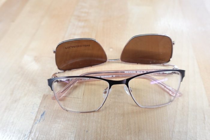 EasyClip Women's EC455 Prescription Eyeglasses Magnetic Shades with Case - Image 6