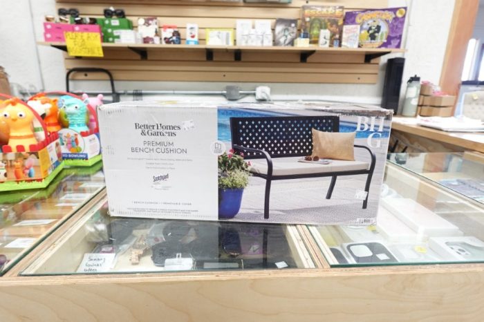 Better Homes & Gardens 48" x 18" Beige Outdoor Patio Bench Seat Cushion - Image 2