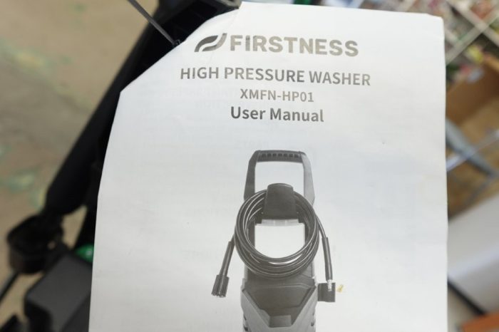 Firstness 26 ft Hose Electric Power Pressure Washer With Nozzles and Foam Cannon - Image 9