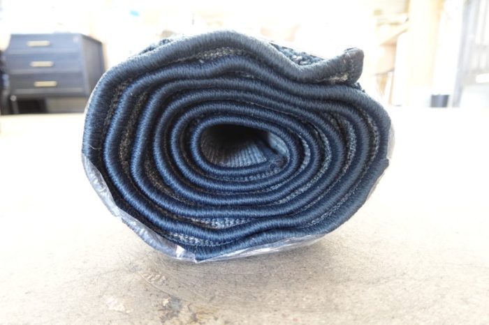 My Texas House Bronwyn 5'3" X 7' Blue Geometric Area Rug Decor Carpet - Image 5