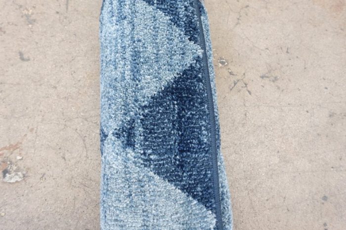 My Texas House Bronwyn 5'3" X 7' Blue Geometric Area Rug Decor Carpet - Image 3