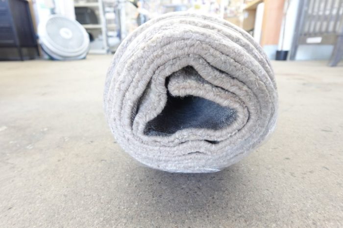 Better Homes & Gardens Beige Plaid Wool Indoor Area Rug Carpet - 7'10"x9'10" - Image 5
