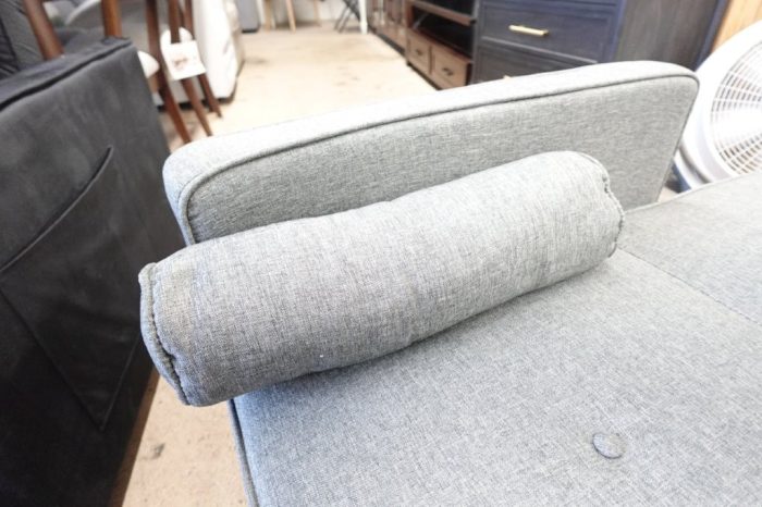 Bianlte Convertible Futon Sofa Bed Sleeper Sofa Upholstered Couch - Gray - Image 5