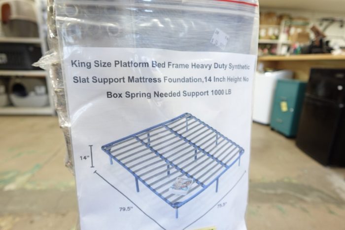 Nazhura Bed Frame King Size Platform 14 Inch Height No Box Spring Needed - Image 3