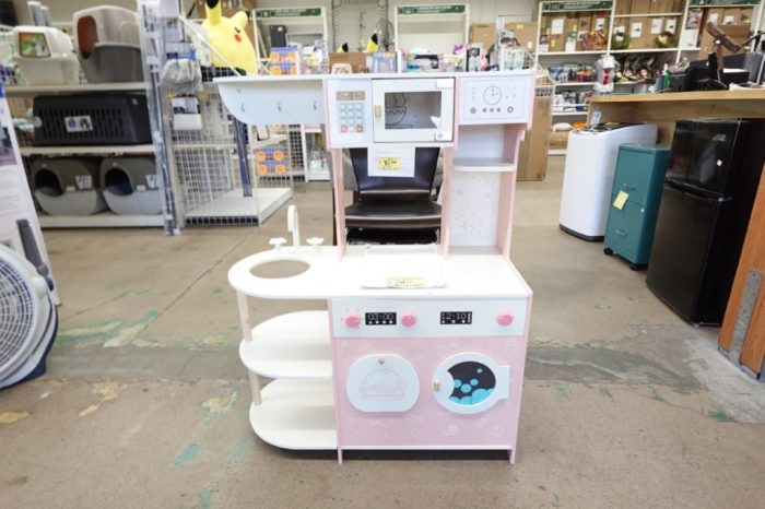 Hommow Wooden Kids Pink Kitchen Play Set For Toddlers Ages 3-10 - Image 8