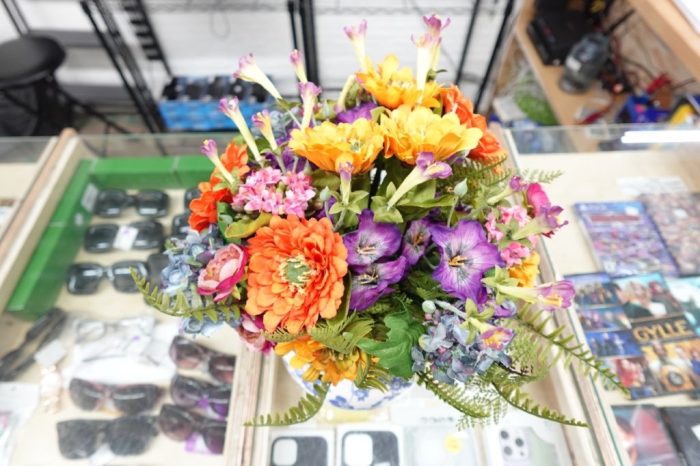 Nearly Natural 15in. Flower Pot Mixed Floral Artificial Arrangement in Floral Vase - Image 6