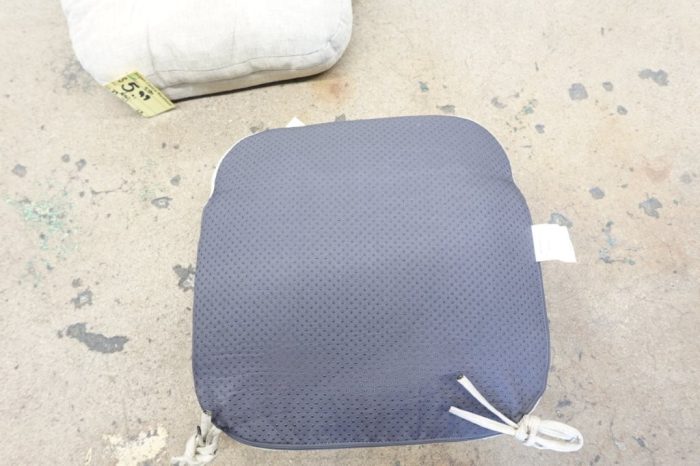 Memory Foam Chair Cushions Tufted Indoor Chair Pads 16.5' x 16.5' x 3.5' - Beige - Image 5
