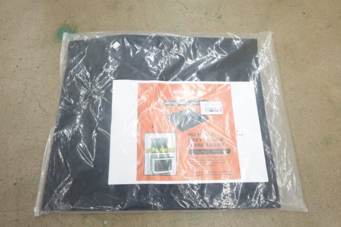 Goodhoily Air Conditioner Drip Cushion Black 24" x 19 5/10" 4/5" Rain Cover - Image 2