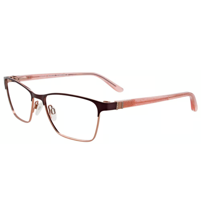 EasyClip Women's EC455 Prescription Eyeglasses Magnetic Shades with Case